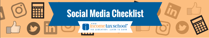 Get Social in 2017: A Social Media Checklist for Tax Preparers